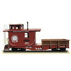 Riveted Steel Side Work Caboose