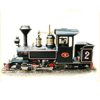 Stuart 2-4-2 Live Steam Locomotive