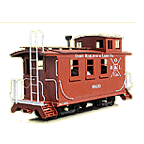 Wood Caboose Thumbnail