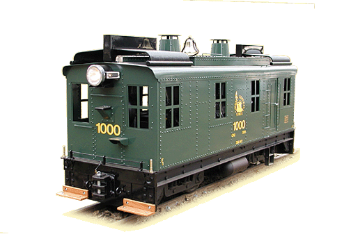 Jersey Central #1000 Box Cab Locomotive