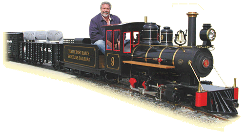 E-Scale Live Steam Locomotive