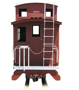 Steel work Caboose Rear View