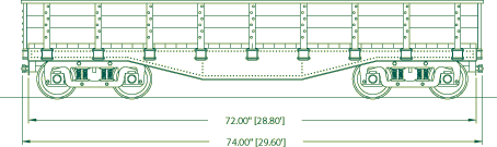 Steel Side Gondola Drawing