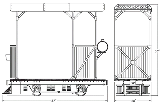 Shady Lady Excursion Car